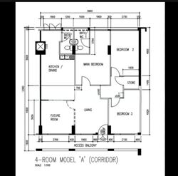 Blk 403 Yishun Avenue 6 (Yishun), HDB 4 Rooms #603100211